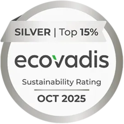 Médaille d'argent EcoVadis