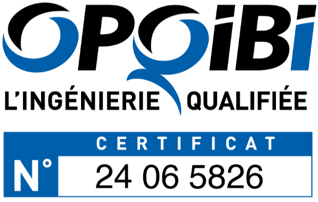 Logo OPQIBI avec numéro TRACE 